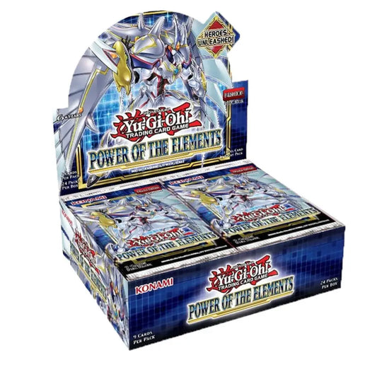Yu-Gi-Oh! TCG Power of the Elements Booster Box | English 1st Edition