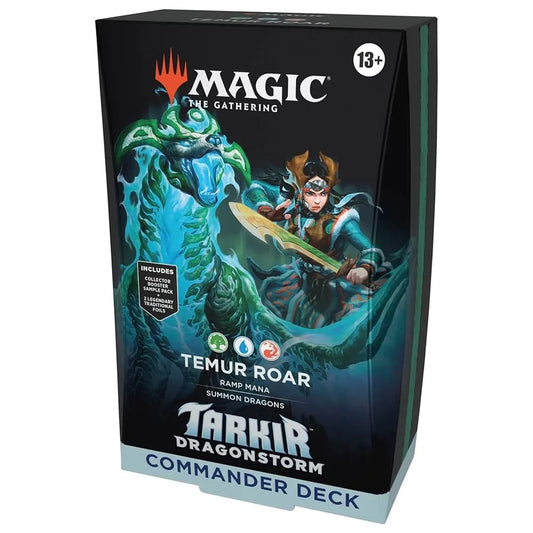 Magic The Gathering Tarkir Dragonstorm Commander Deck Temur Roar - TCGVault