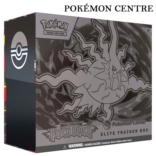 Pokémon Center Mega Evolution: Pitch Black Elite Trainer Box – 11 Booster Packs