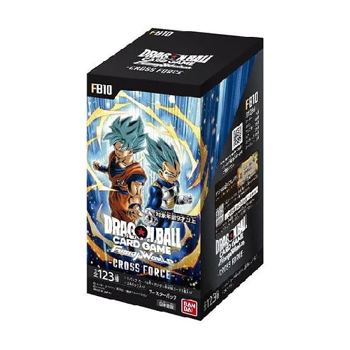 Dragon Ball Super Card Game Fusion World FB10 Cross Force Japanese Booster Box – Unleash the Next Wave of Battle Power