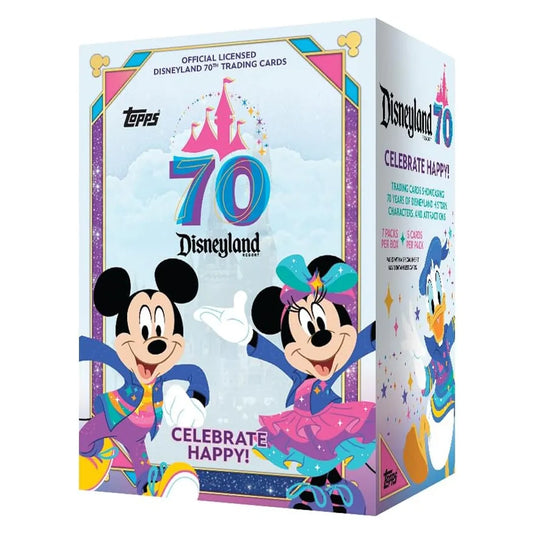 2025 Topps Disneyland 70th Anniversary Value Box | Factory Sealed Collector Edition