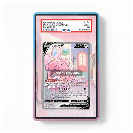 Blissey V 183/198 Chilling Reign extended art display case by TCGVault for Pokémon TCG collectors