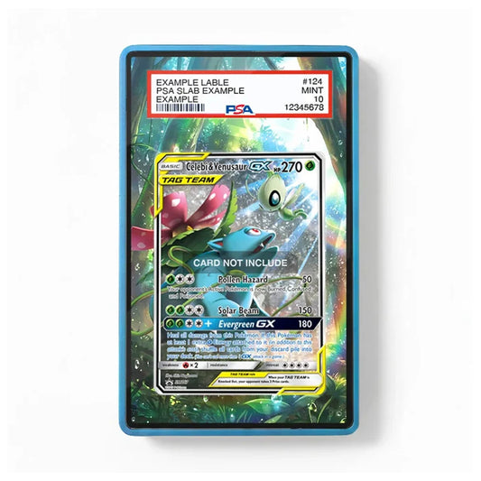 Celebi Venusaur GX SM167 Promo extended art display case by TCGVault for Pokémon TCG collectors