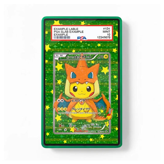Charizard Y Pikachu Poncho 207 XY-P Japanese promo extended art display case by TCGVault