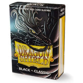 Official Dragon Shield Matte Black Japanese Size card sleeves 60 count box for Yu-Gi-Oh! and Cardfight!! Vanguard by TCGVault.