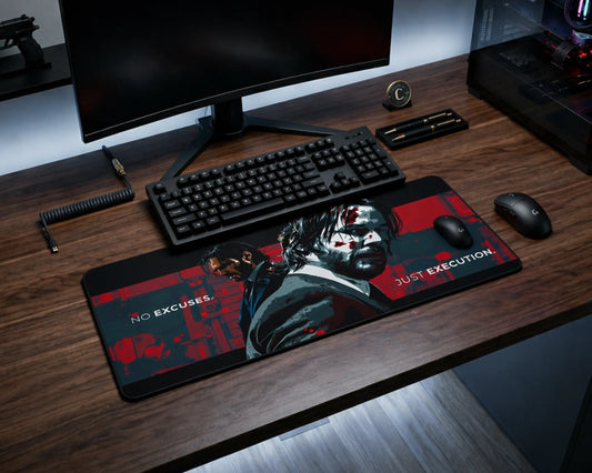 John Wick No Excuses Execution Mouse Pad - TCGVault