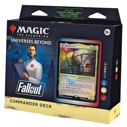 Magic The Gathering Fallout Commander Deck Science - TCGVault