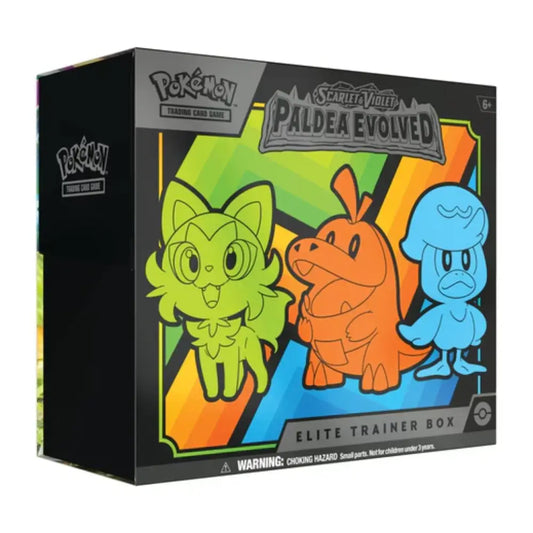 Pokémon Scarlet & Violet Paldea Evolved Elite Trainer Box - TCGVault