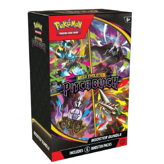 Pokémon TCG: Mega Evolution—Pitch Black Booster Bundle (6 Booster Packs)