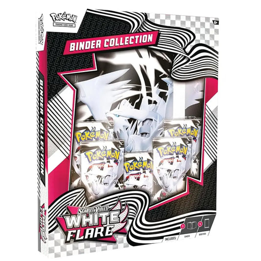 Pokémon Scarlet & Violet 10.5 White Flare Binder Collection - TCGVault
