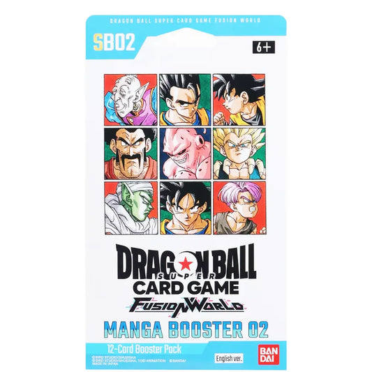 Dragon Ball Super Fusion World Manga Booster Pack 02 English Version - TCGVault