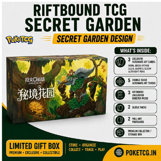 Riftbound: League of Legends TCG Secret Garden Limited Gift Box | Factory Sealed
