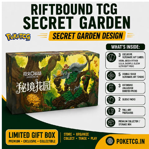 Riftbound: League of Legends TCG Secret Garden Limited Gift Box | Factory Sealed