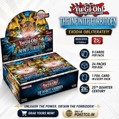Yu-Gi-Oh! TCG The Infinite Forbidden Booster Box | English 1st Edition
