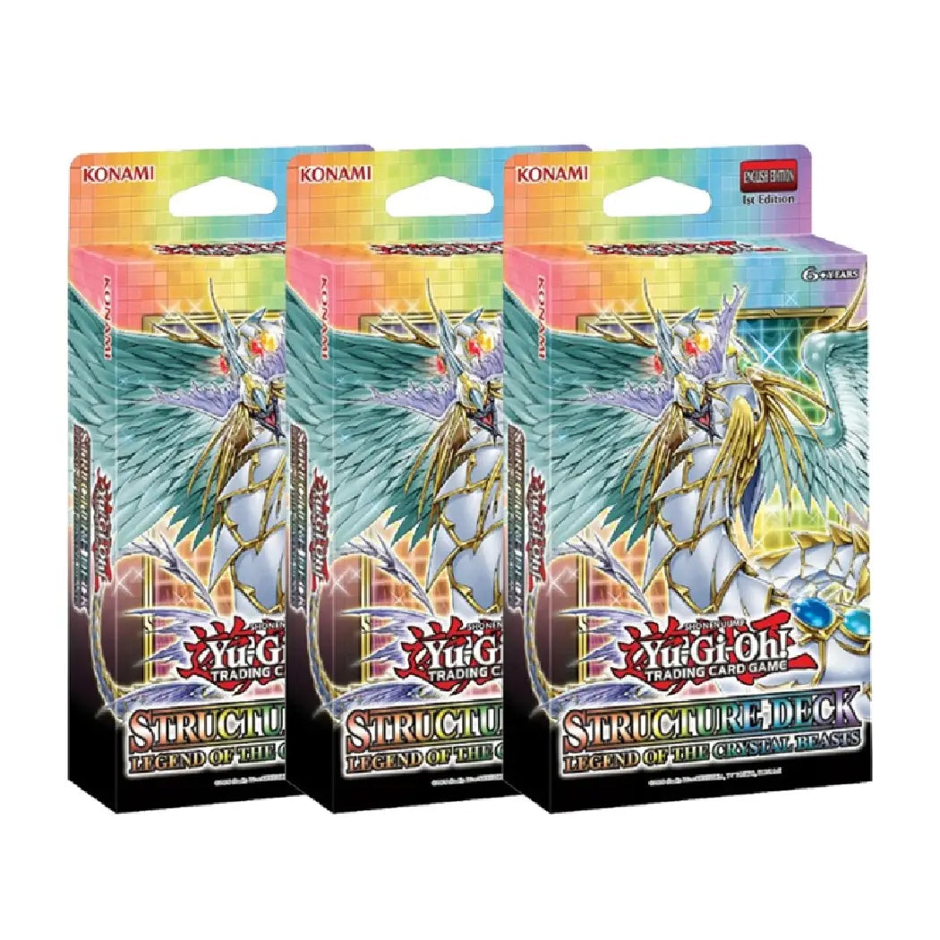 Yu-Gi-Oh! TCG Structure Deck: Legend of the Crystal Beasts | English 1st Edition