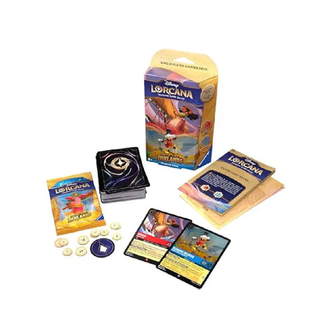 Disney Lorcana: Into the Inklands – Amber & Emerald Starter Deck