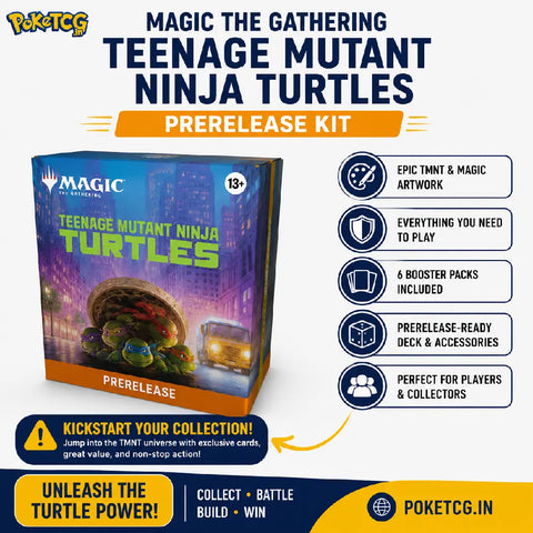 Magic: The Gathering | Teenage Mutant Ninja Turtles Prerelease Pack – English Edition