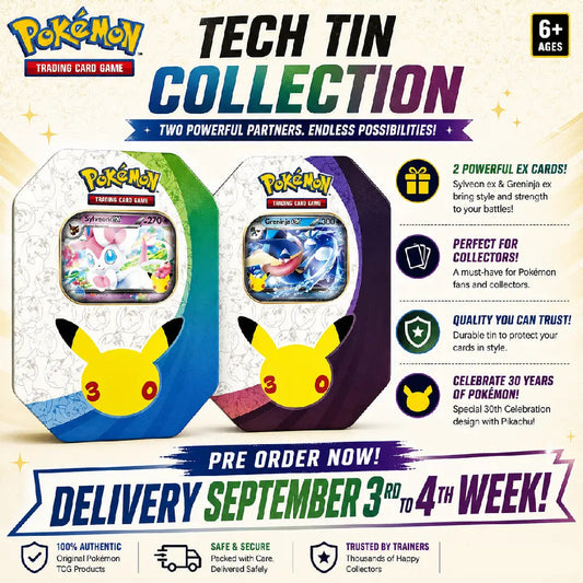 Pokémon TCG 30th Anniversary Mini Tin Collection