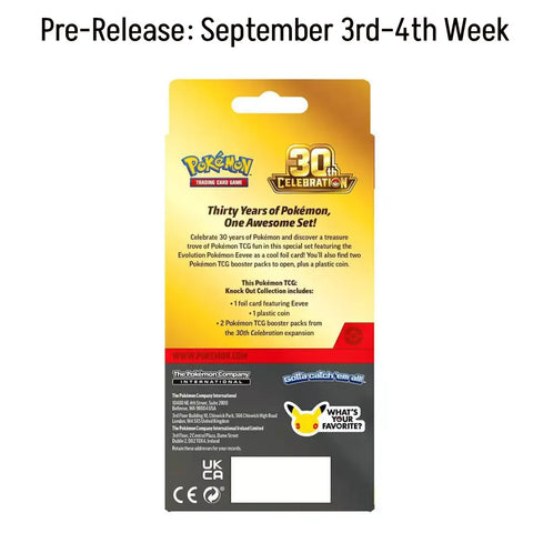 Pokémon TCG – 30th Celebration Knock Out Collection