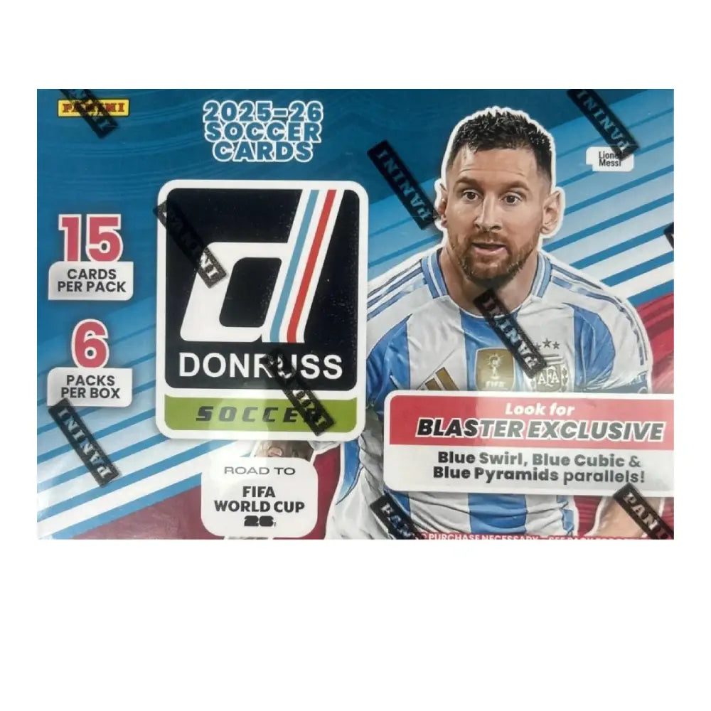 2025-26 Panini Donruss Road to FIFA World Cup 26 Soccer Blaster Box Lot of 4