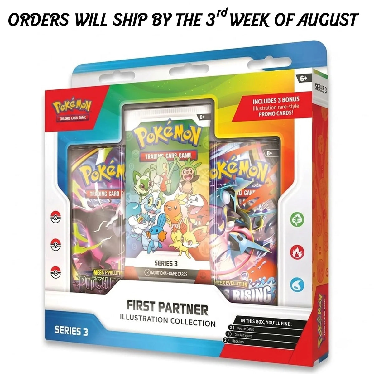 Pokémon First Partner Illustration Collection Series 3 – Factory Sealed