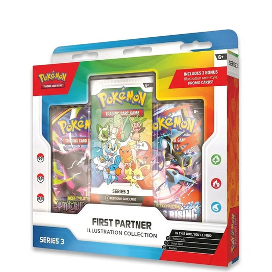 Pokémon First Partner Illustration Collection Series 3 – Factory Sealed
