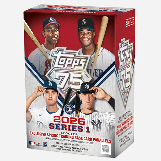 2026 Topps Baseball Series 1 Blaster Box | 72 Cards & Exclusive Parallels