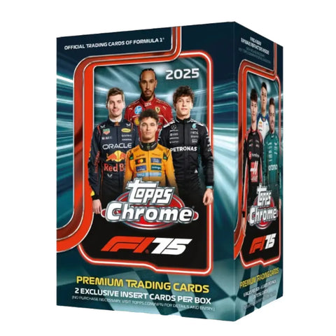 2024 Topps Chrome Formula 1 Racing Series Blaster Box 24 Cards Sealed Collection - PokeTCG