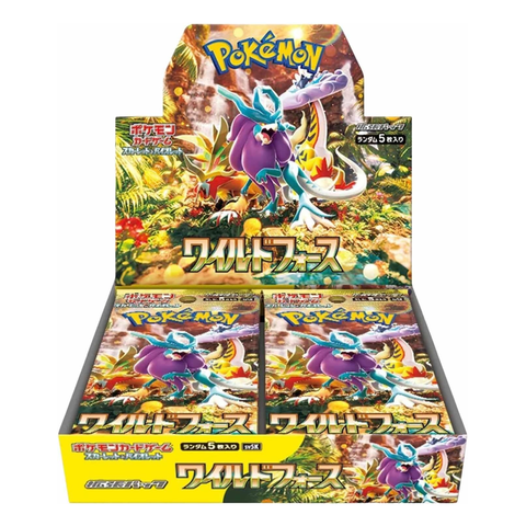 Pokémon Wild Force SV5K Booster Box Japanese