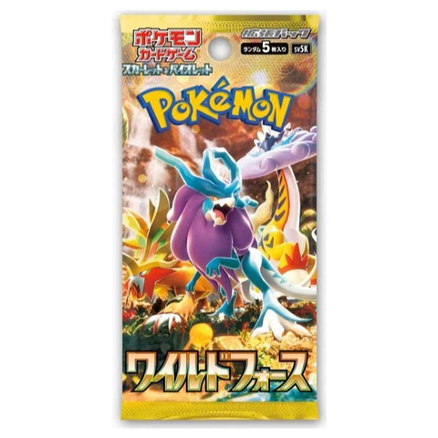 Pokémon Wild Force SV5K Booster Box Japanese