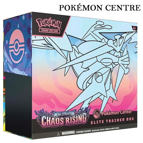 Pokémon TCG Mega Evolution: Chaos Rising Pokémon Center Elite Trainer Box – Fennekin Promo