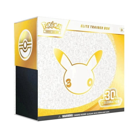 Pokémon TCG 30th Anniversary Celebration Elite Trainer Box – Factory Sealed