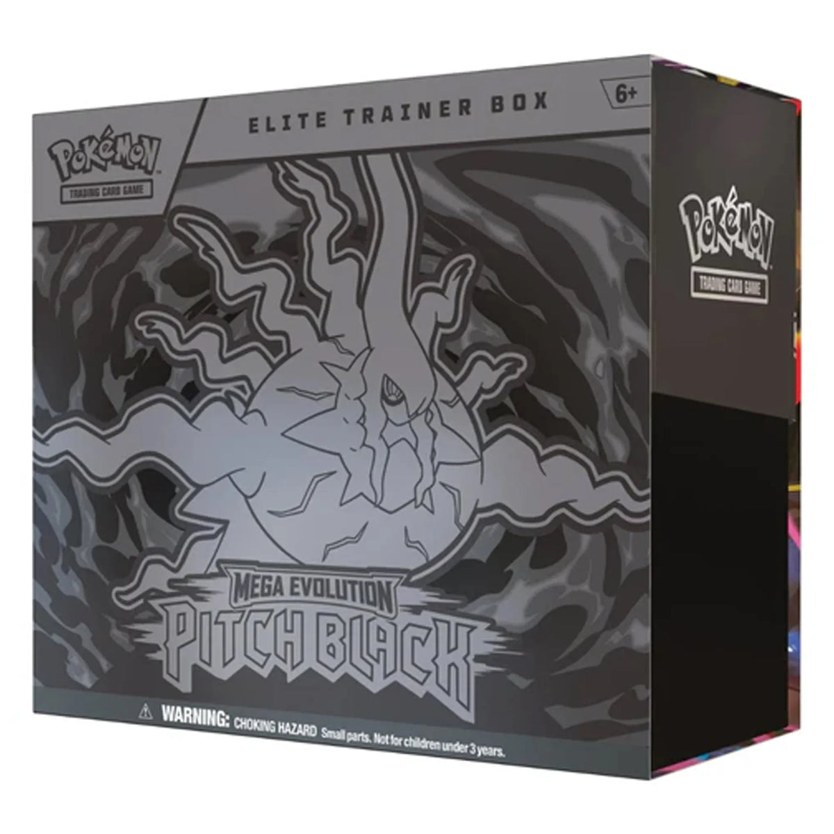 Pokémon Mega Evolution: Pitch Black Elite Trainer Box – Shadow Power (9 Packs)