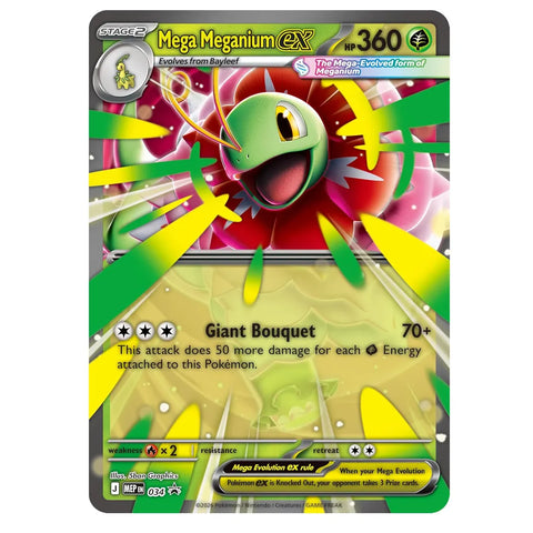 Pokémon TCG Mega Evolution: Ascended Heroes – Mega Meganium ex Premium Box