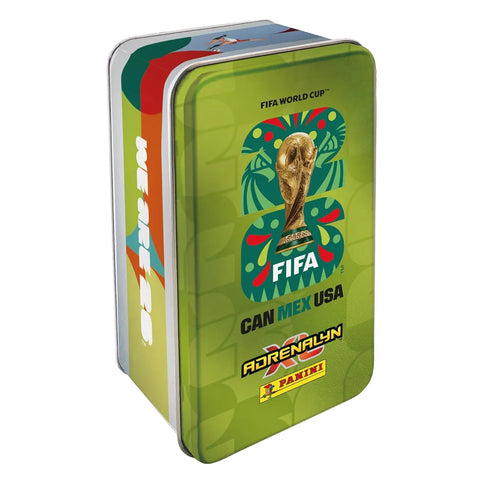 Panini FIFA World Cup 2026 Adrenalyn XL Green Collector Mega Tin