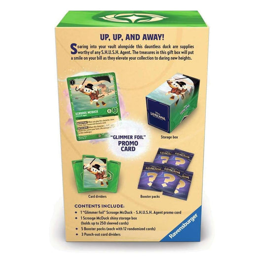 Disney Lorcana Scrooge McDuck Gift Box | Exclusive Glimmer Foil Promo
