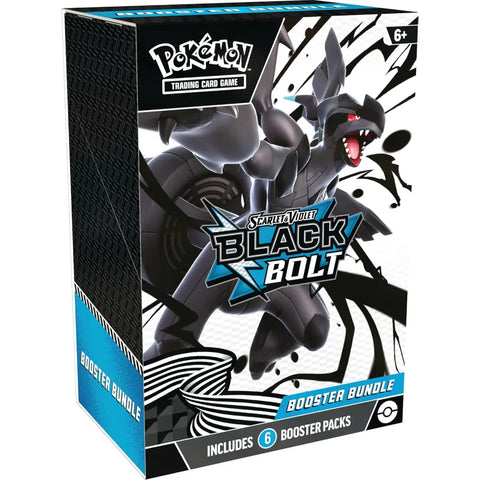 Pokemon TCG Scarlet & Violet Black Bolt Booster Bundle Box including 6 booster packs – English Version | TCGVault