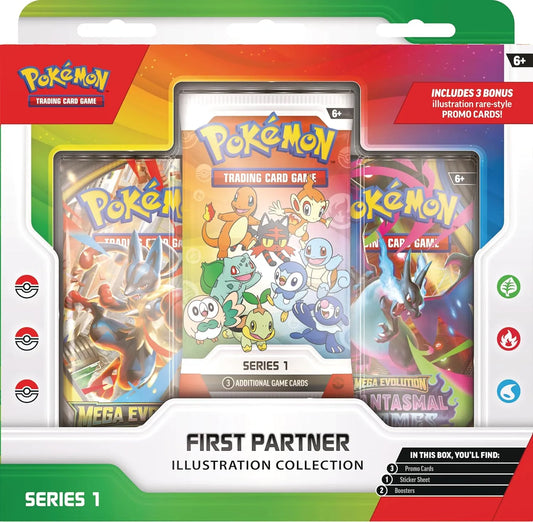 Pokémon TCG First Partner Illustration Collection Series 1 – 30th Anniversary English Edition