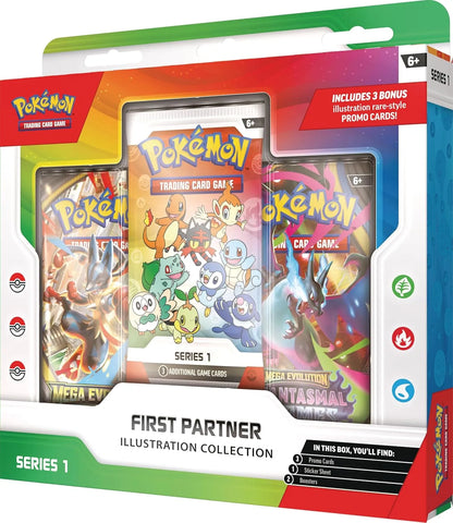 Pokémon TCG First Partner Illustration Collection Series 1 – 30th Anniversary English Edition