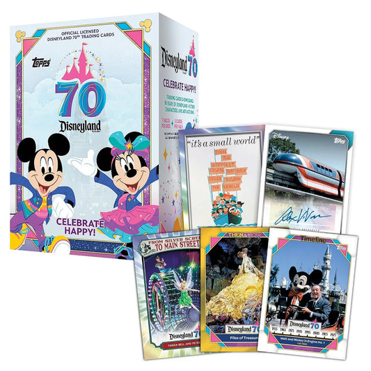 2025 Topps Disneyland 70th Anniversary Value Box | Factory Sealed Collector Edition