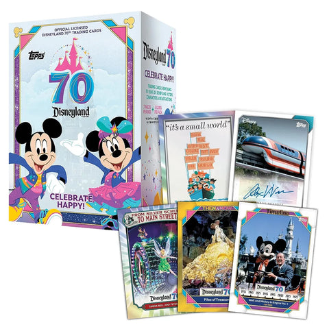 2025 Topps Disneyland 70th Anniversary Value Box | Factory Sealed Collector Edition