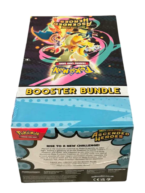 Pokemon TCG - Ascended Heroes Booster Bundle Sealed Display Case from Mega Evolution Series (x10 Booster Bundles)