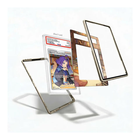 TCGvault Pokémon TCG card display case featuring Acerola's Premonition artwork