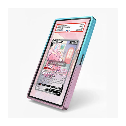 Blissey V 183/198 alternate art Pokémon card displayed in an extended art collector case
