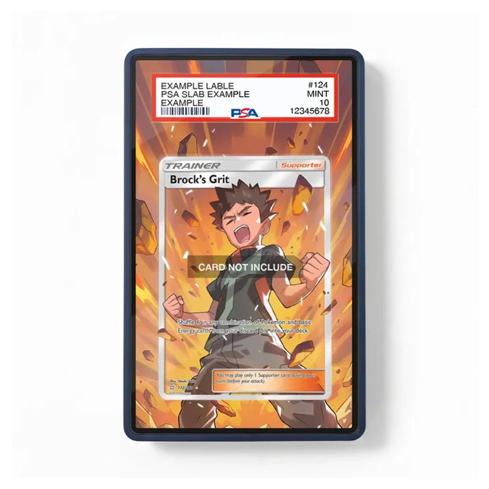 Brooks Grit 122/149 Sun & Moon extended art display case by TCGVault for Pokémon TCG collectors