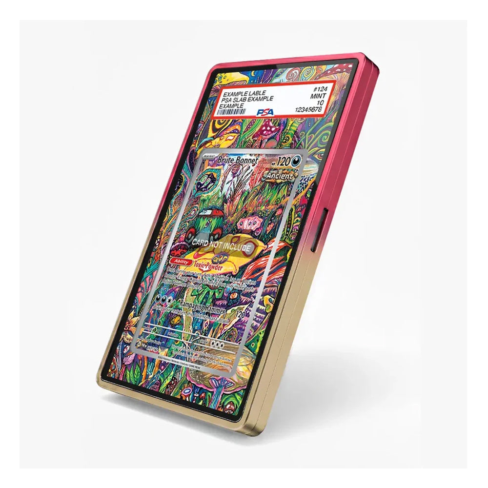 Brute Bonnet 207/182 Paradox Rift Illustration Rare card displayed in an extended art collector case