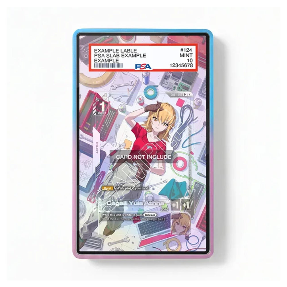 Cagalli Yula Athha 096 Gundam GD01 EN extended art display case by TCGVault for card collectors