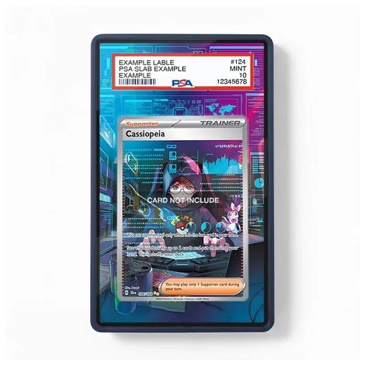 Cassiopeia 094/064 Shrouded Fable extended art display case by TCGVault for Pokémon TCG collectors