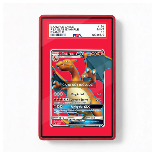 Charizard GX SM60 Promo extended art display case by TCGVault for Pokémon TCG collectors