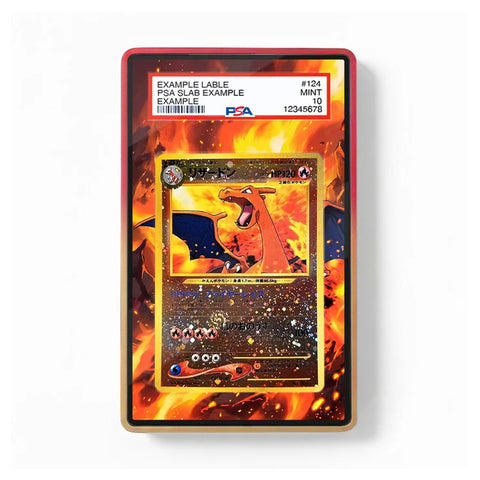 Charizard Holo No.006 Japanese Expansion Pack extended art display case by TCGVault for Pokémon TCG collectors